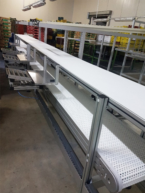 Two-levels conveyors