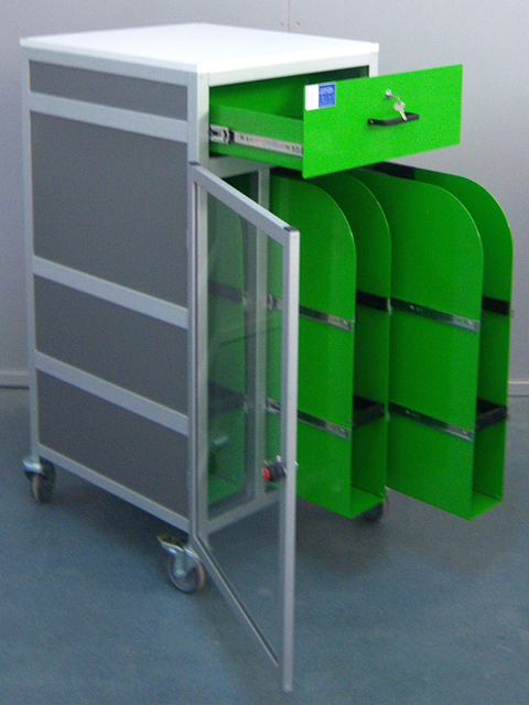 WORKSTATIONS AND TECHNICAL FURNITURE<br />Template Storage cabinet